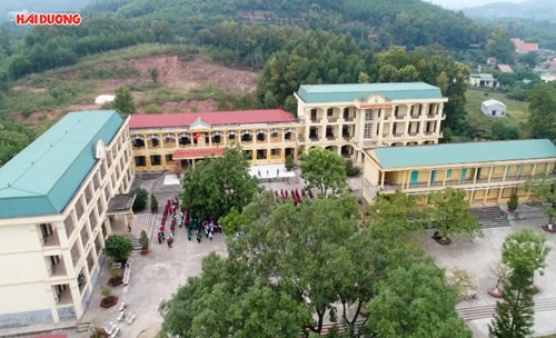 Ngôi trường có nhiều học sinh dân tộc thiểu số nhất tỉnh